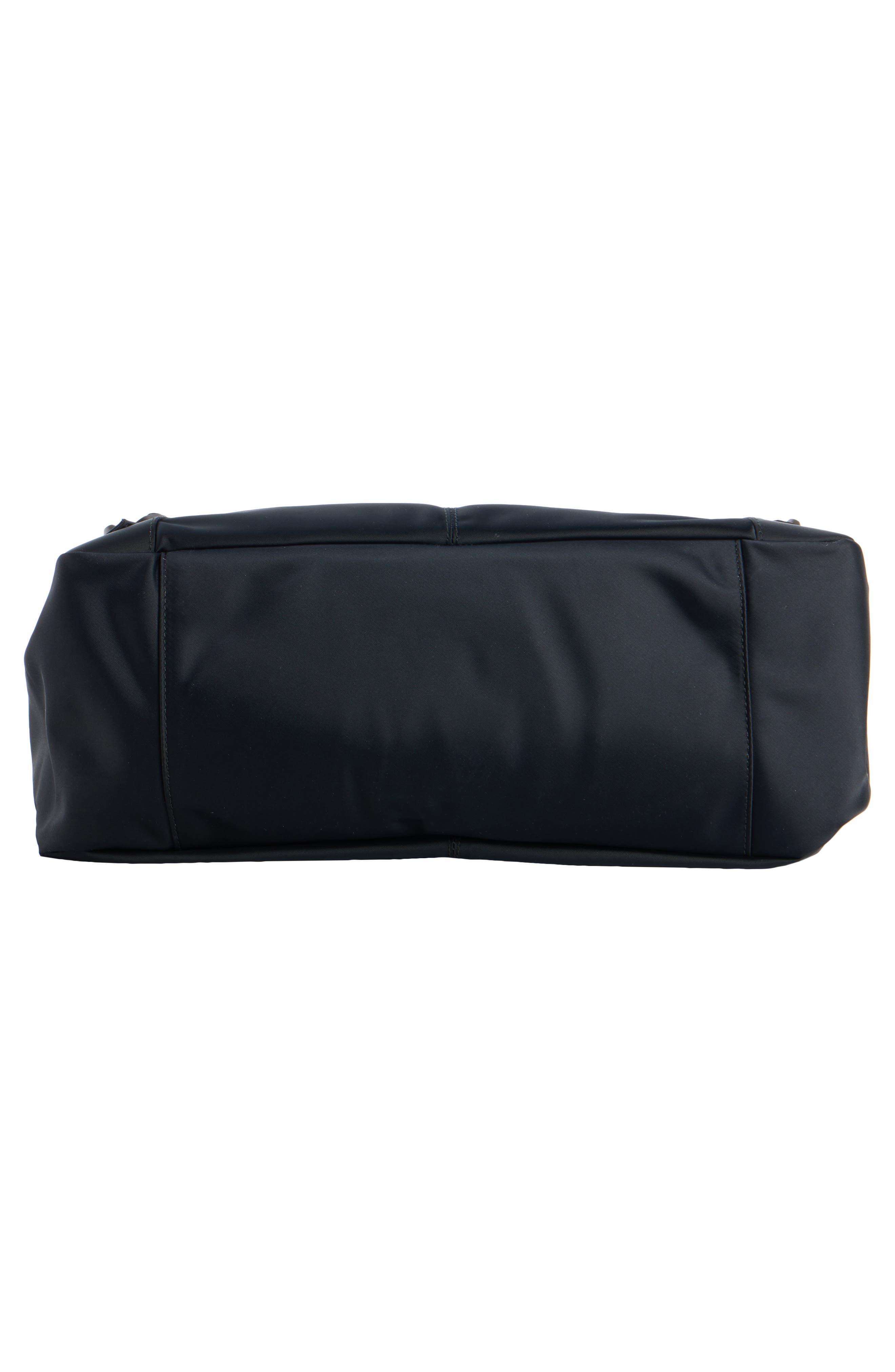 Balenciaga Le City Moto Nylon Messenger Bag, Alternate, color, 1000 Black