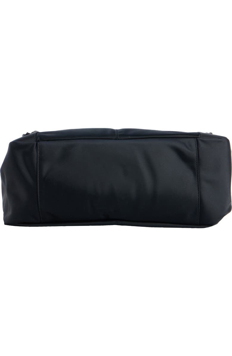 Balenciaga Le City Moto Nylon Messenger Bag, Alternate, color, 1000 Black