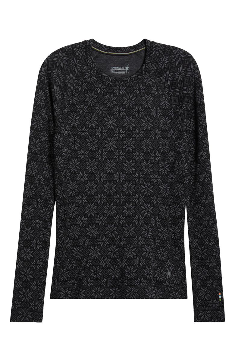 Smartwool Classic Thermal Merino Wool Base Layer Long Sleeve Top, Alternate, color, 