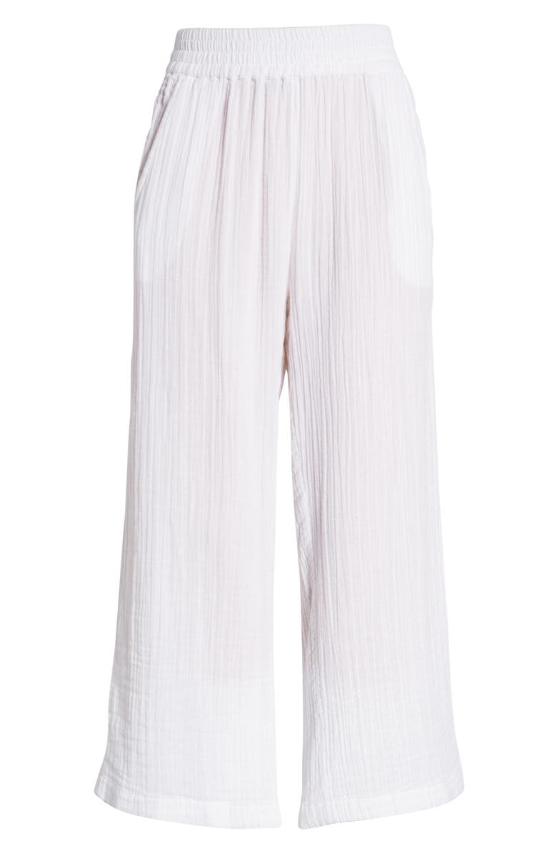 Rip Curl Premium Surf Cotton Beach Pants, Alternate, color, White