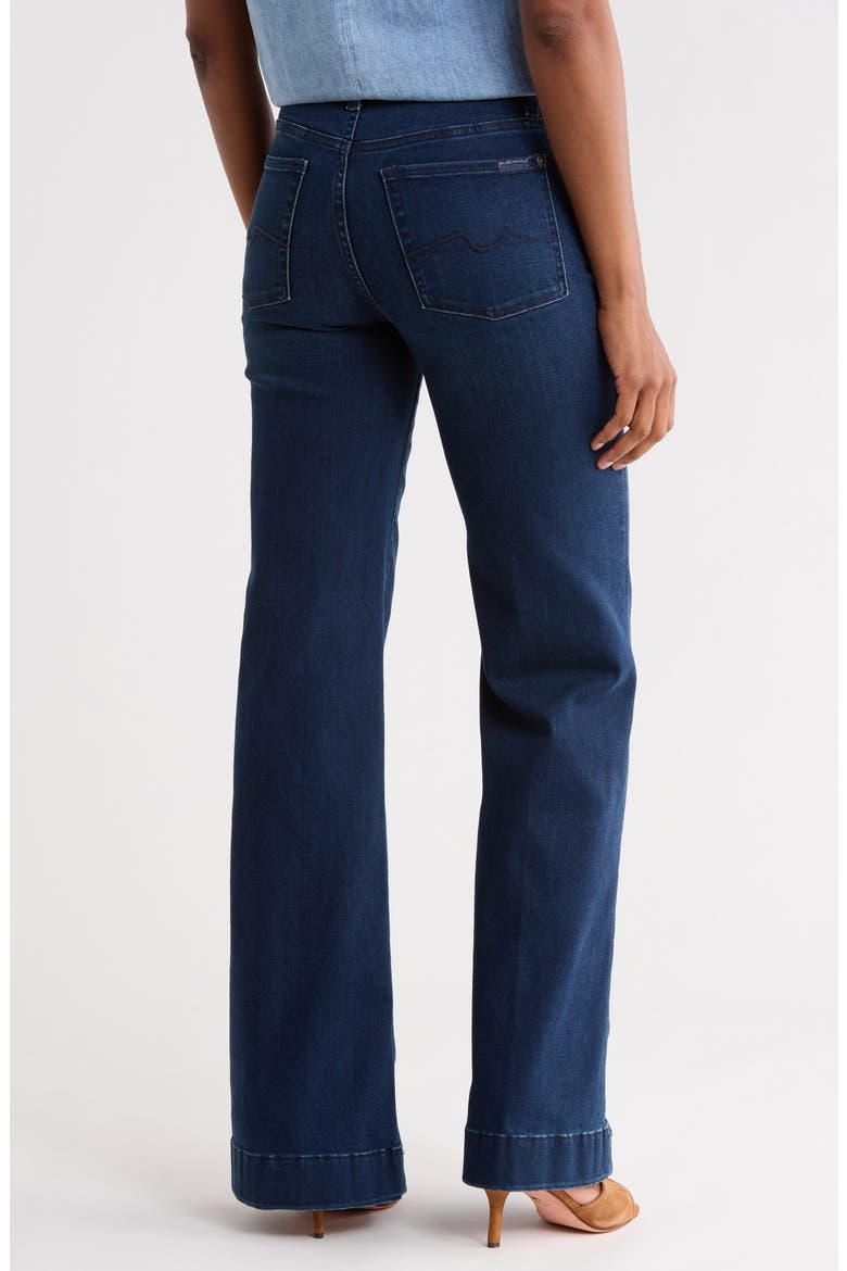 Modern Dojo High Waist Flare Leg Jeans, Alternate, color, BLUE BLACK SANT