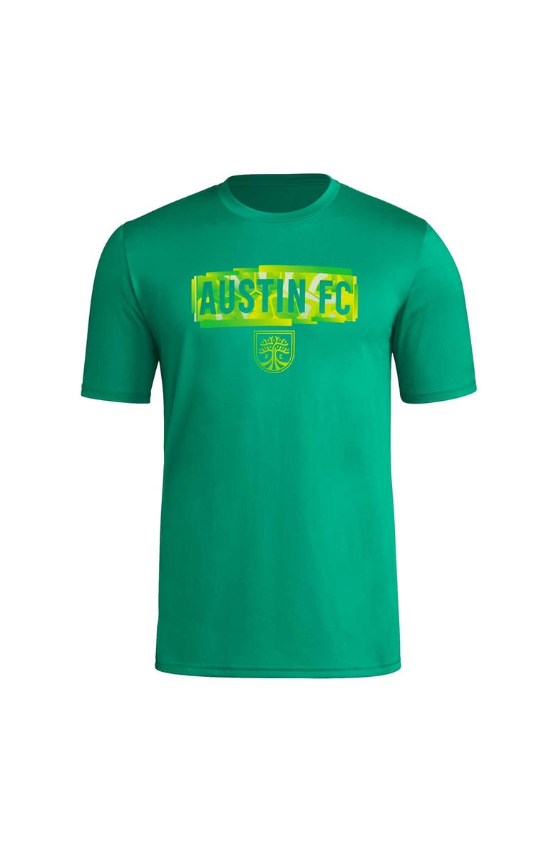 adidas Men's adidas Green Austin FC Local Pop AEROREADY T-Shirt, Alternate, color, Green