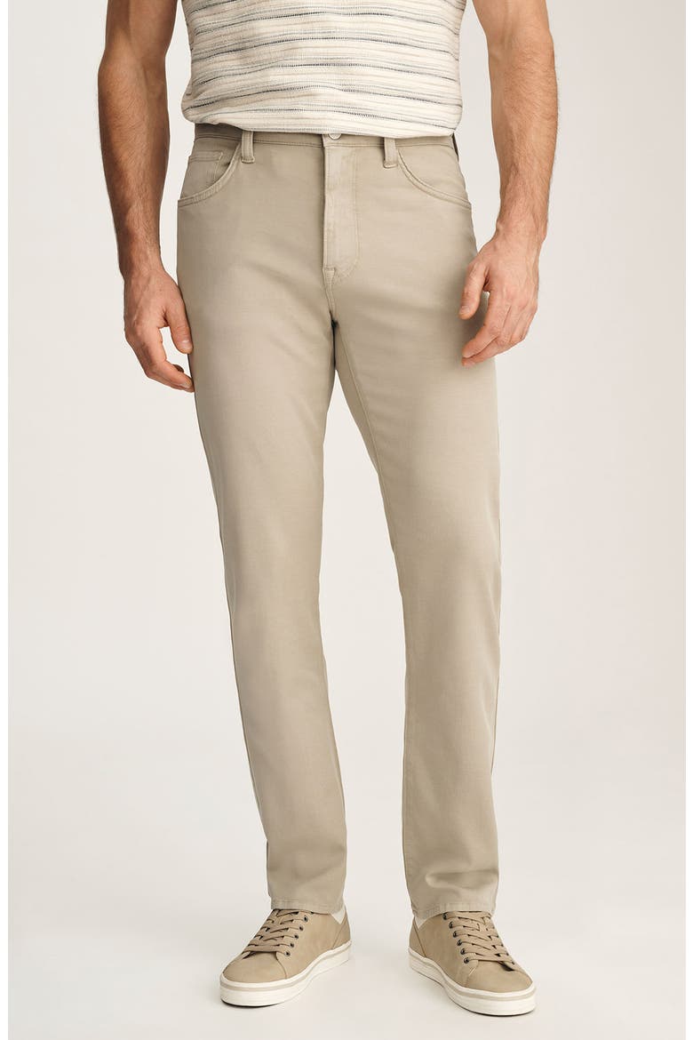 Courage Stretch Twill Straight Leg Pants, Main, color, CASHMERE CLOUD LUXE