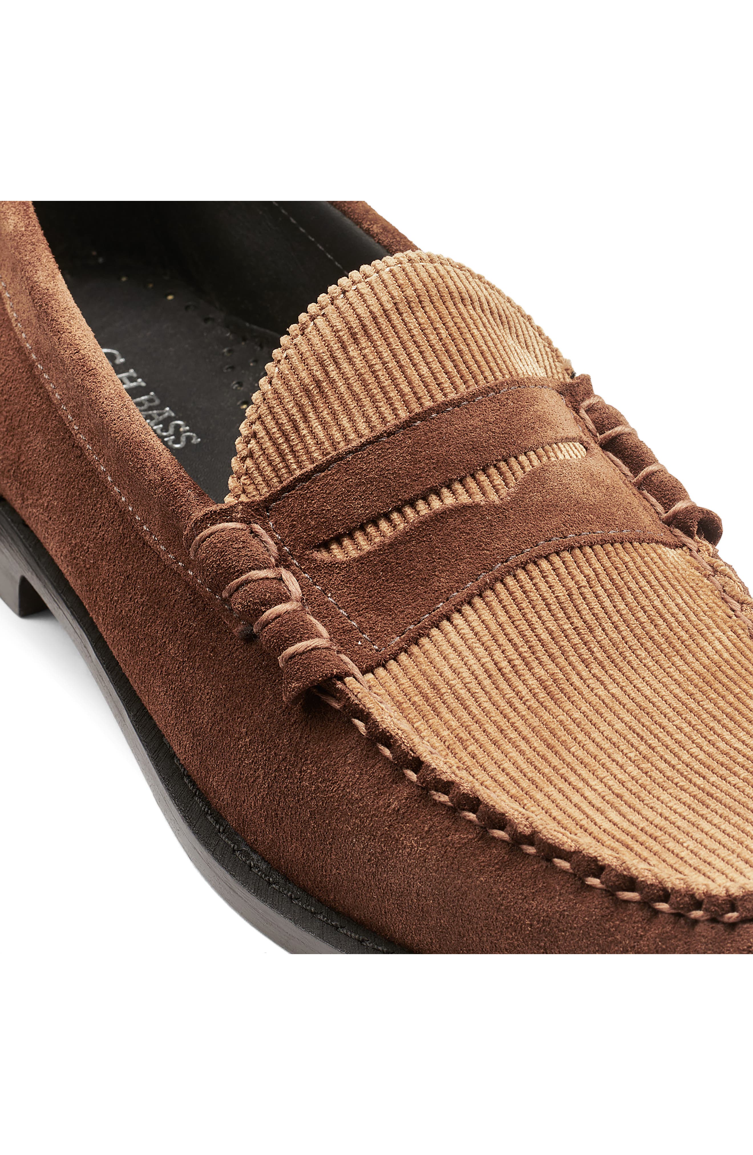 G.H.BASS Weejuns<sup>®</sup> Larson Mixed Media Penny Loafer, Alternate, color, 