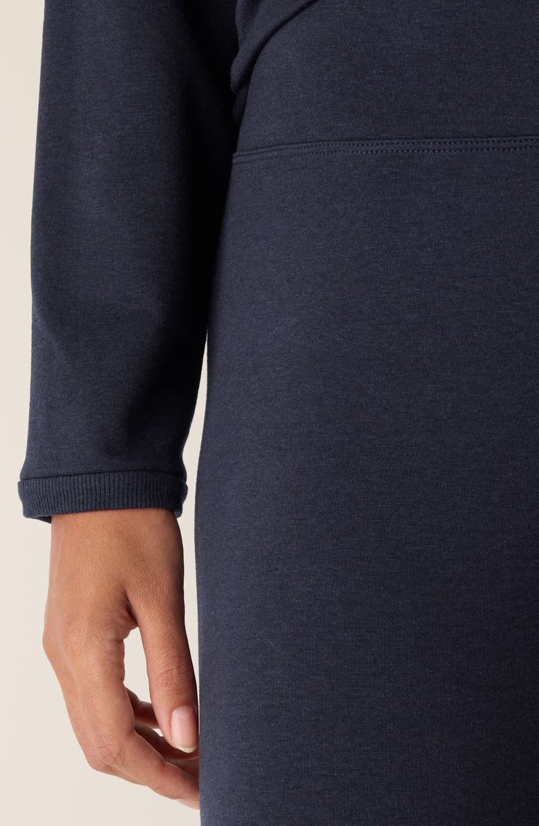 Eileen Fisher High Waist Ankle Leggings, Alternate, color, Ink