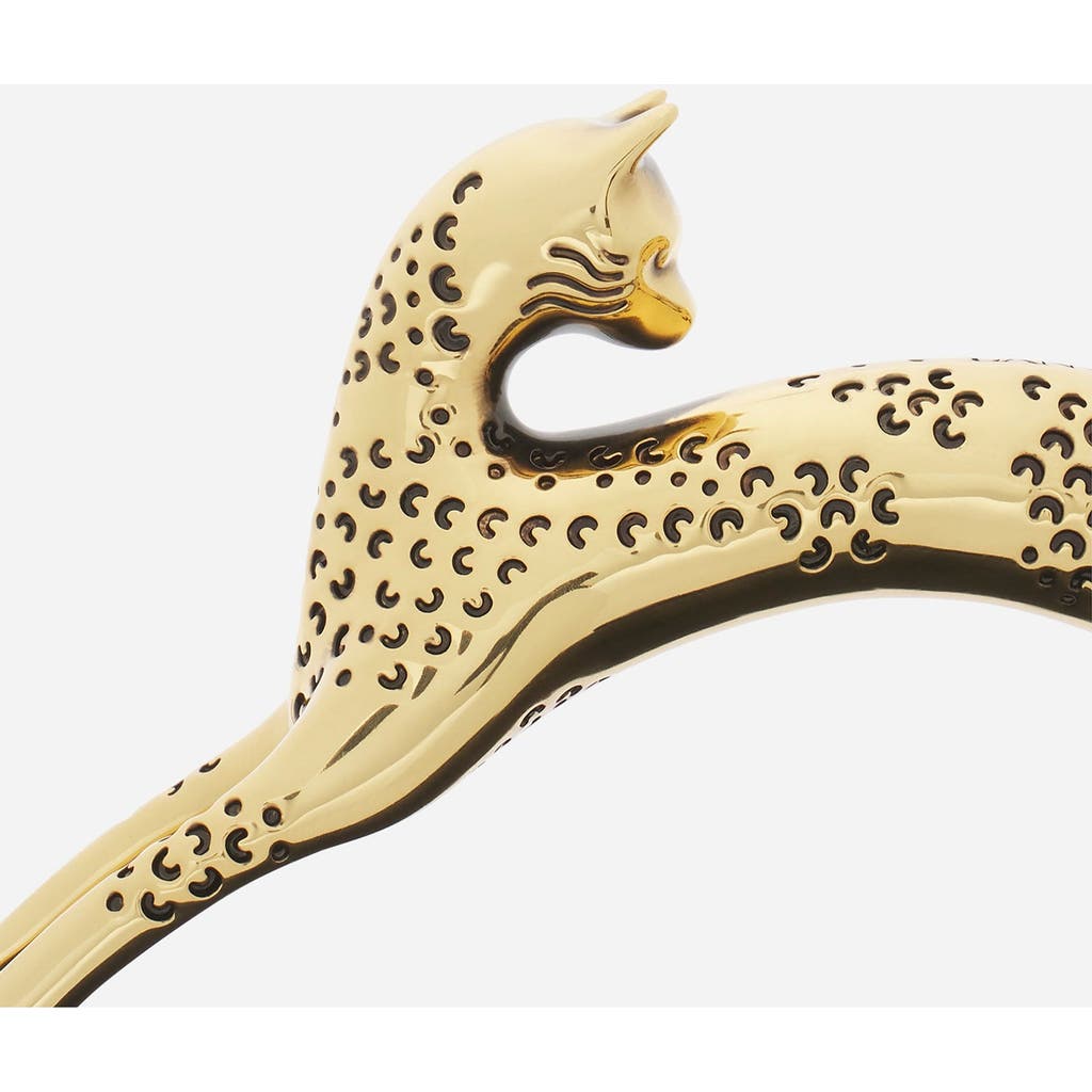 Lanvin Nano Pencil Cat Bag In Velvet In Black