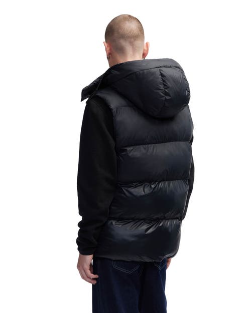 Pajar Channel Quilted Puffer Vest In Black