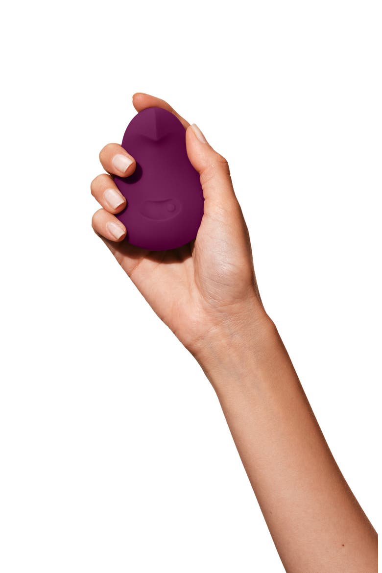 Pom Flexible Vibrator, Alternate, color, PLUM