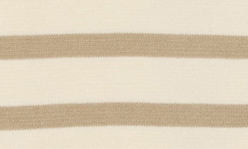 Rag & Bone Dee Stripe Long Cardigan In Neutral