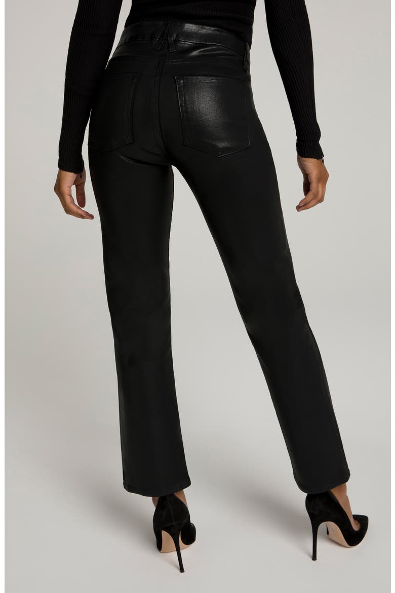 Good Straight Coated Jeans, Alternate, color, BLACK103