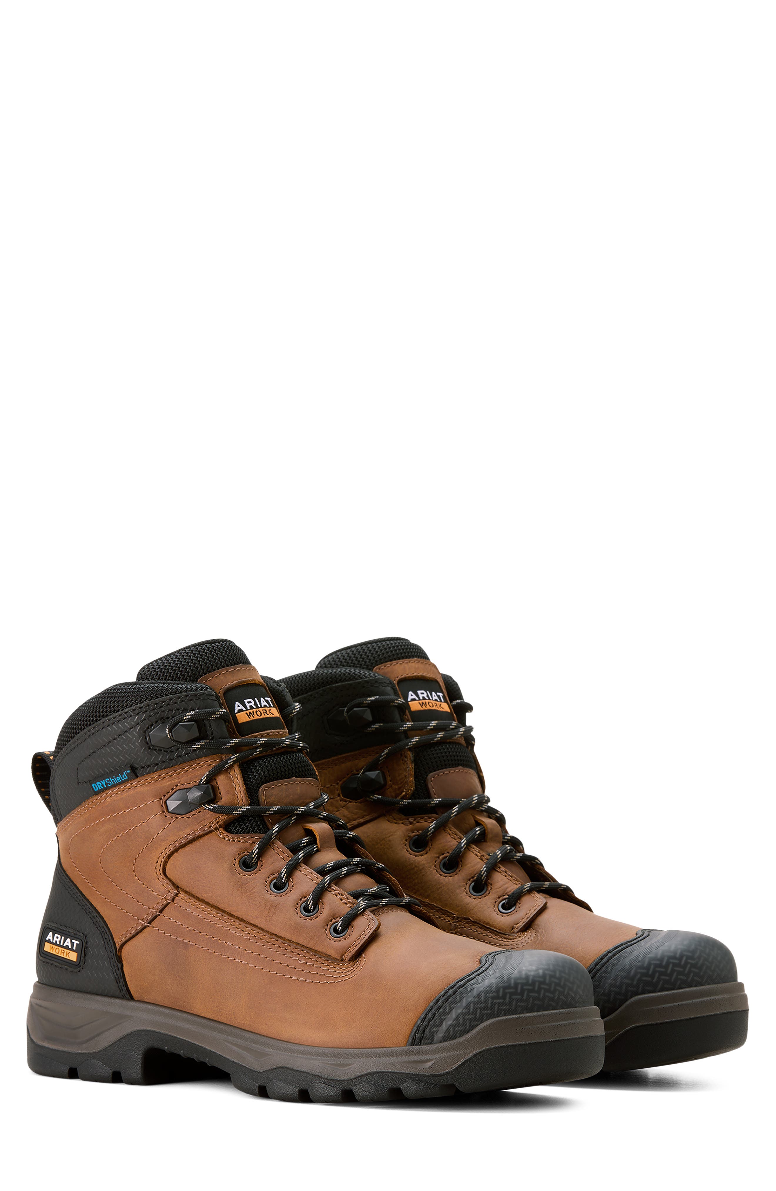 Turbo Duratread XTR Waterproof Work Boot, Alternate, color, BROWN