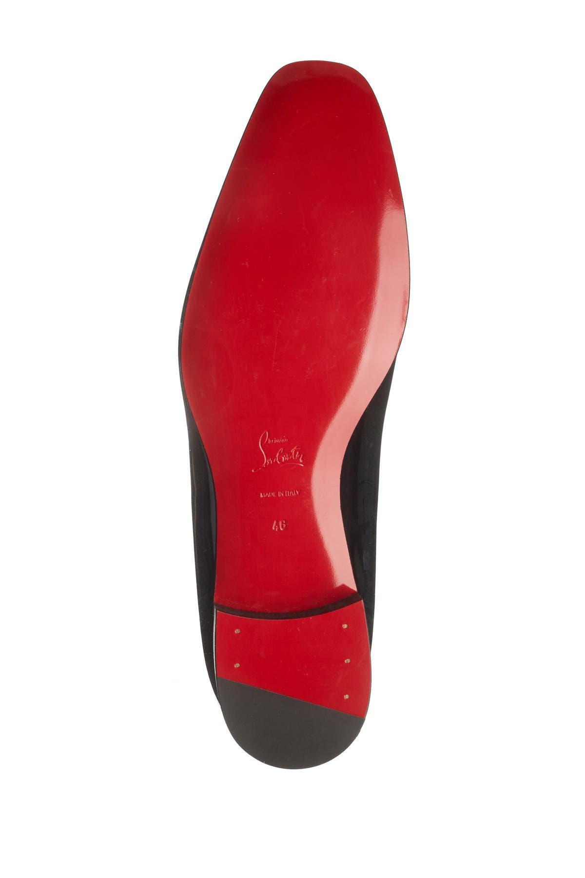 Christian Louboutin Dandelion Tassel Patent Leather Loafer, Alternate, color, 