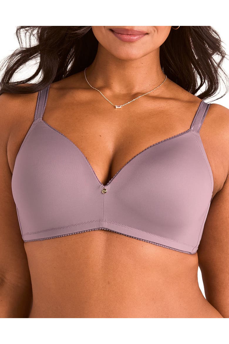 Johana Contour Demi Bra, Main, color, Dark purple