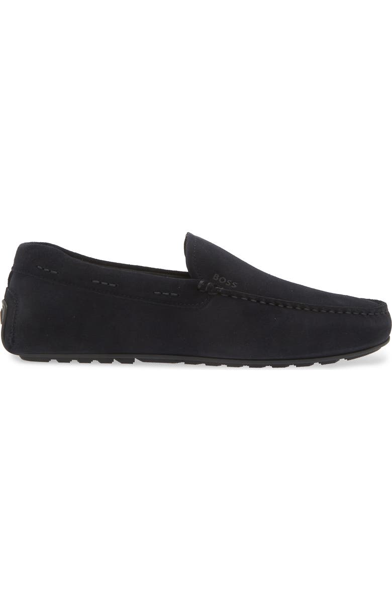 BOSS Noel Driving Shoe, Alternate, color, Dark Blue