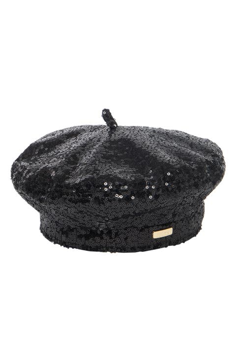 Sequin Beret