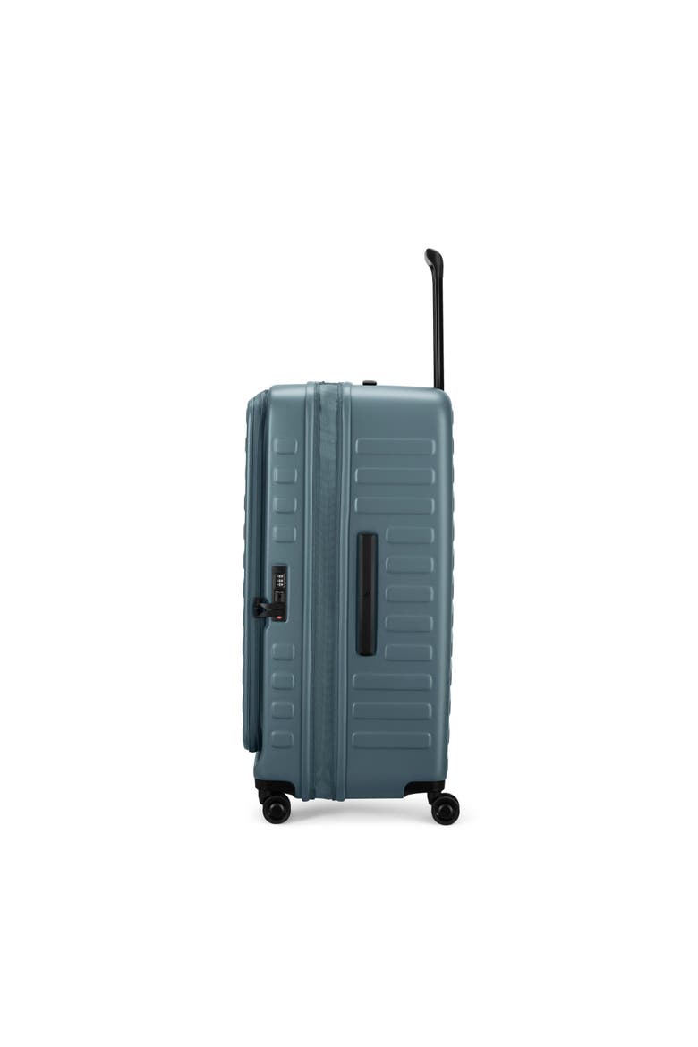 Cubo Large Check in 30 inch Lightweight Luggage, Alternate, color, Stone Blue