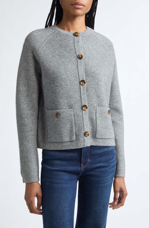 Elwood Merino Wool & Cashmere Knit Jacket