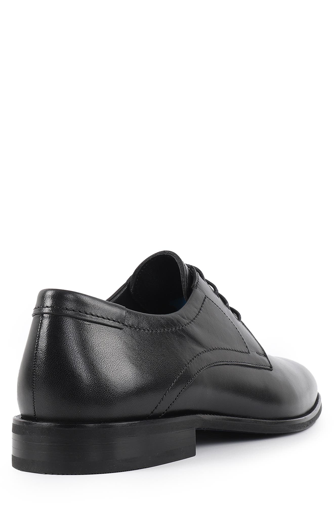 VELLAPAIS Imperiali Plain Toe Derby, Alternate, color, Black