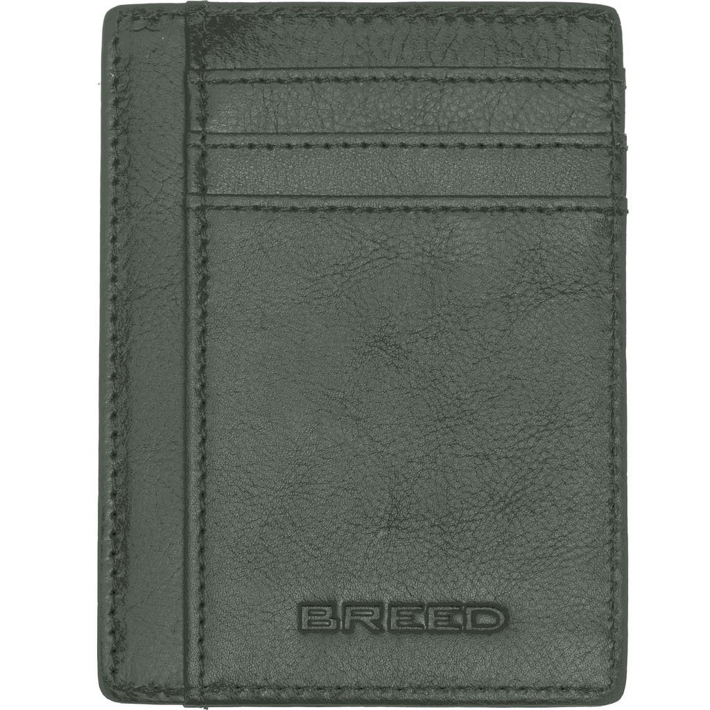 Breed Chase Wallet In Gray