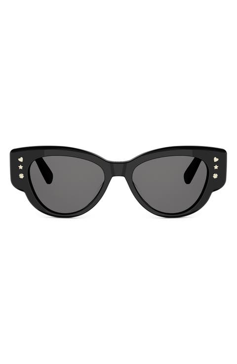LuckyCharms 53mm Butterfly Sunglasses