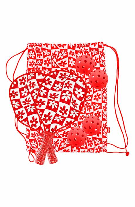 MYTAGALONGS Daisy Retro Pickleball Set