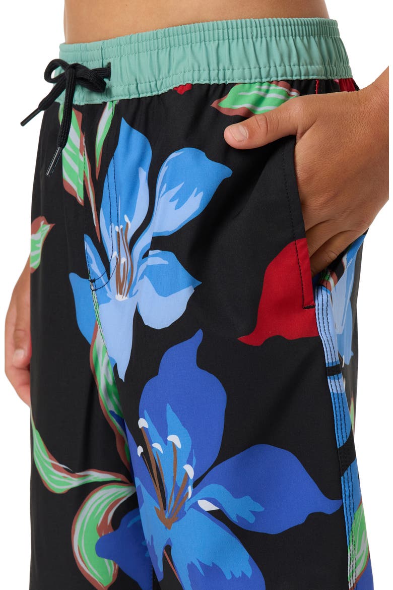 Kids' Hermosa Swim Trunks, Alternate, color, SAIL BLUE