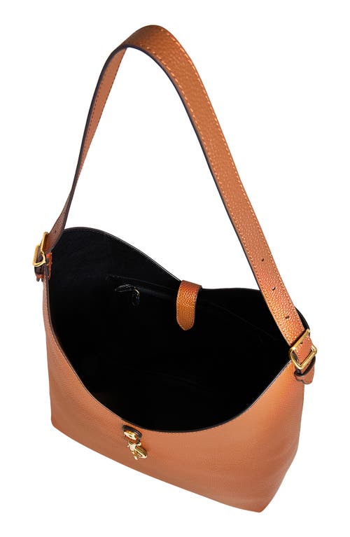 Rebecca Minkoff Megan Leather Hobo Bag In Caramello