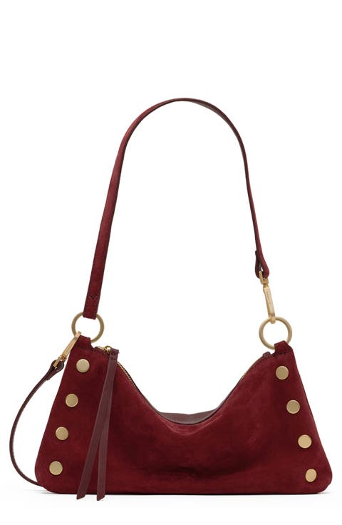 Kyle Suede Shoulder Bag