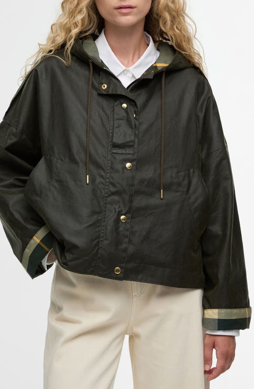 Barbour Ryedale Waxed Cotton Jacket In Multi