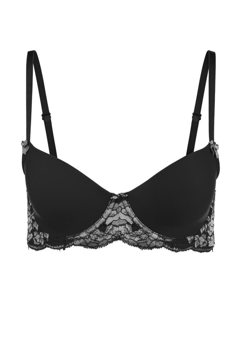 Missy Unlined Demi Bra, Alternate, color, Black