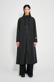 Stutterheim Mosebacke Long Patch Matte Raincoat