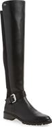 Stuart Weitzman Biker City Over the Knee Leather Boot