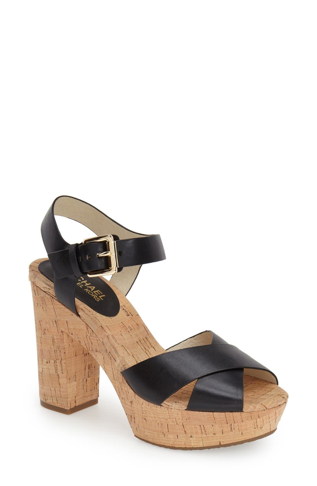 MICHAEL Michael Kors 'Natalia' Platform Sandal, Main, color, 