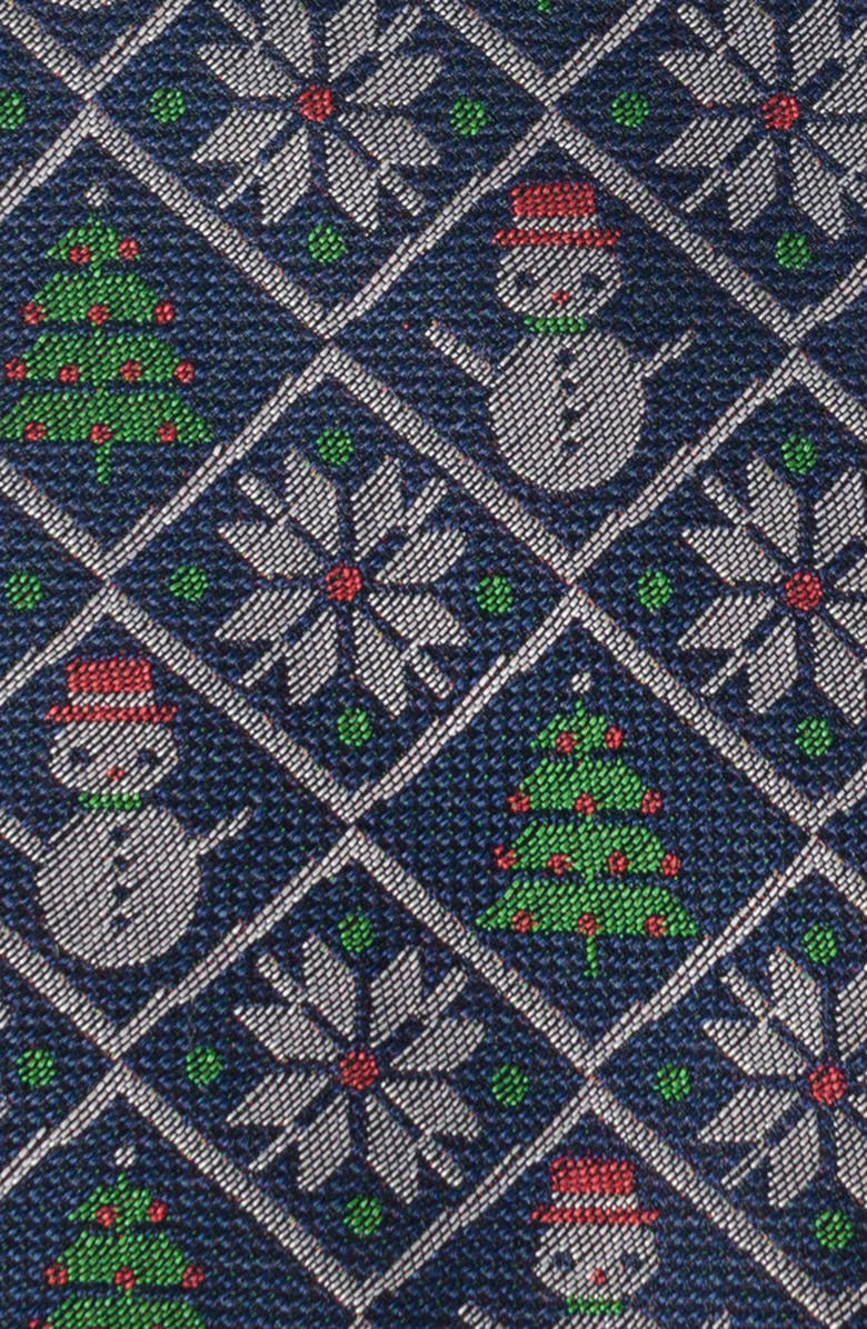 Cufflinks, Inc. Sweater Weather Silk Blend Tie, Alternate, color, Blue