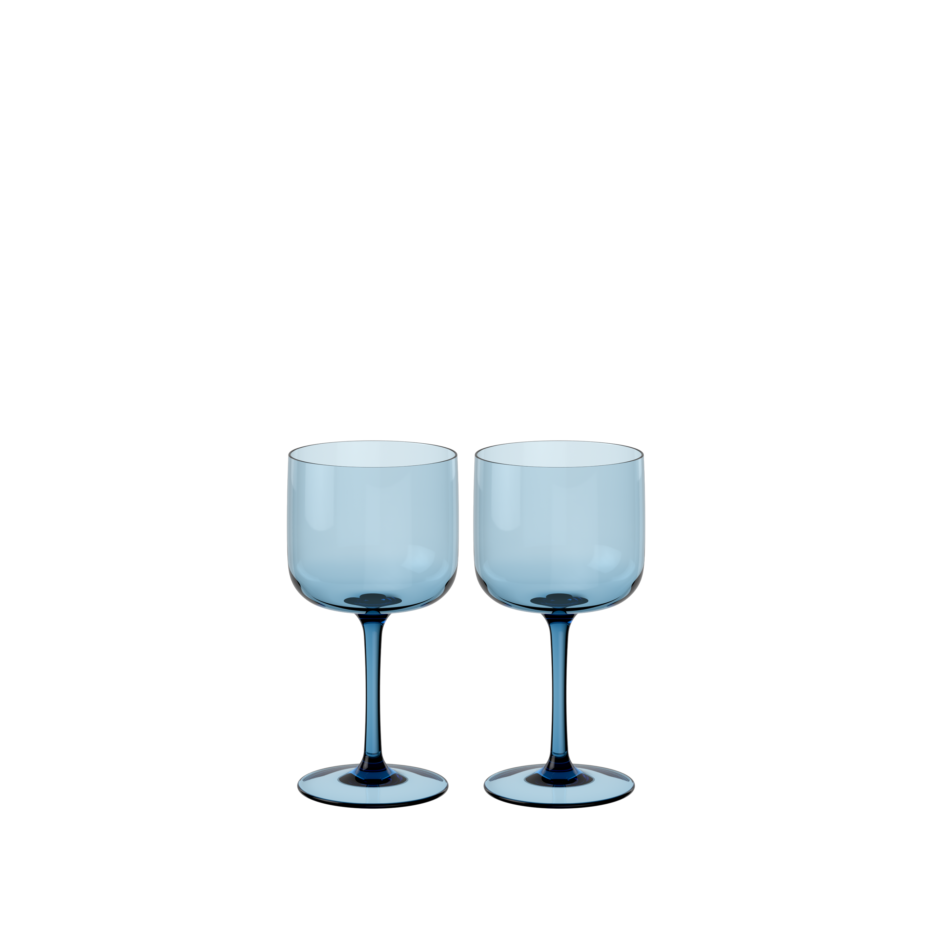 selected blue