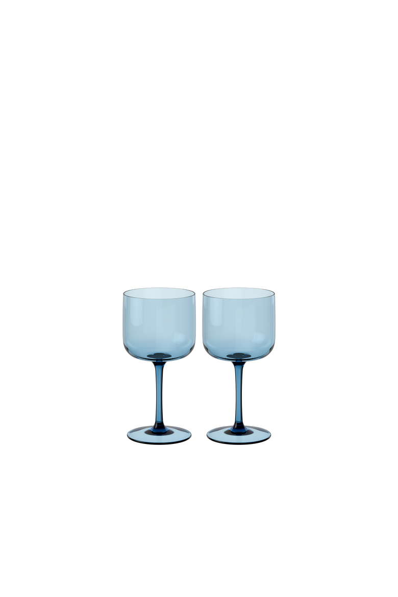 Like Ice Wine / Water Glass Pair, Main, color, blue