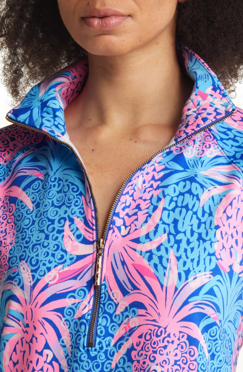 Lilly Pulitzer<sup>®</sup> Skipper UPF 50 Long Sleeve Knit Shift Dress, Alternate, color,