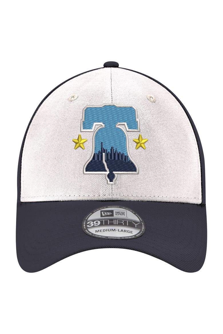 Men's New Era White Philadelphia Phillies 2024 City Connect 39THIRTY Flex Hat, Alternate, color, White