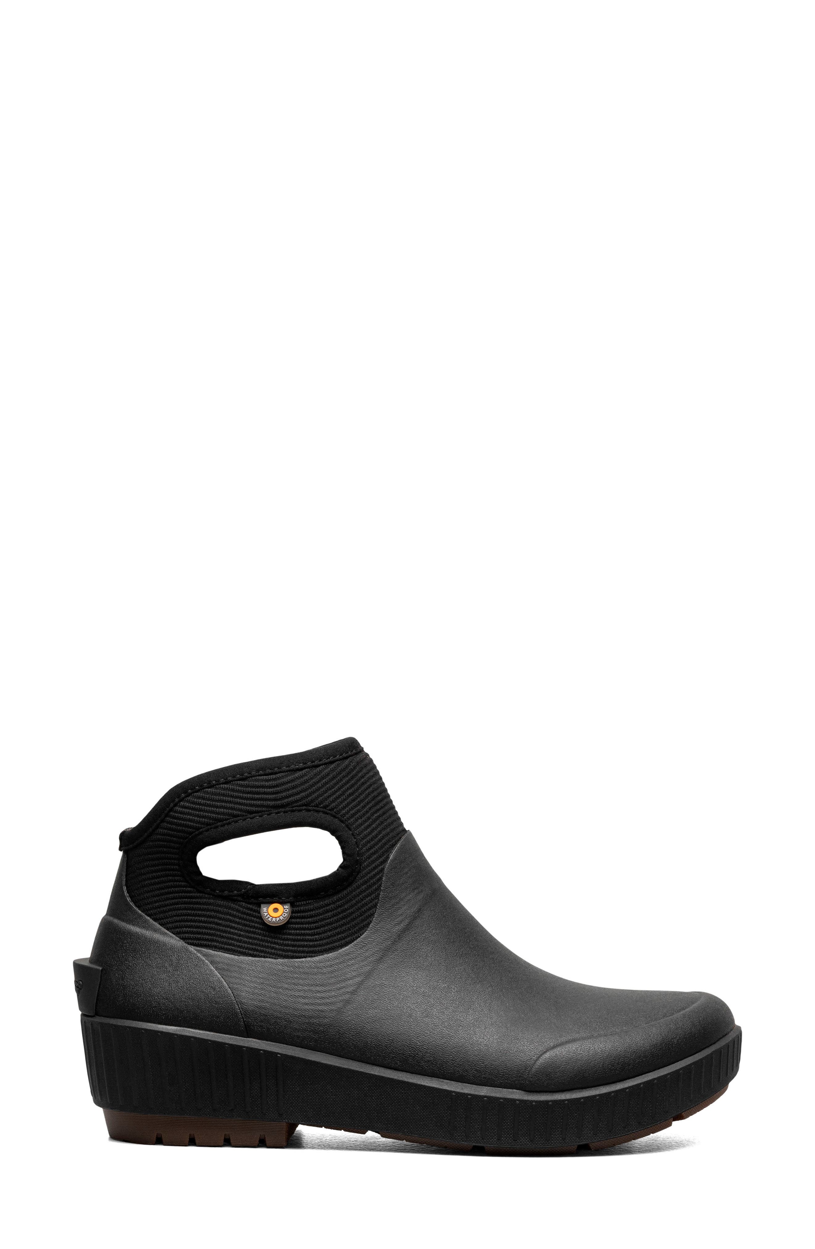 Bogs Seattle II Waterproof Bootie, Alternate, color, Black