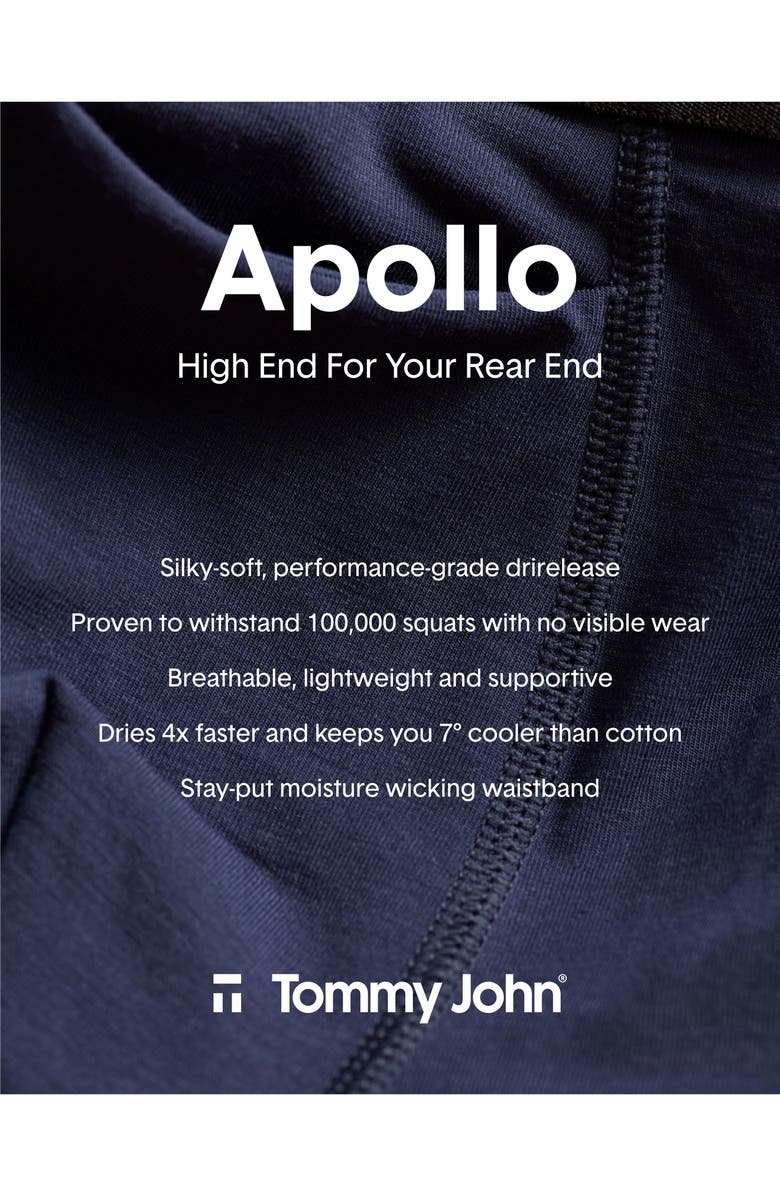 Tommy John Second Skin Apollo 4-Inch Trunks, Alternate, color, 