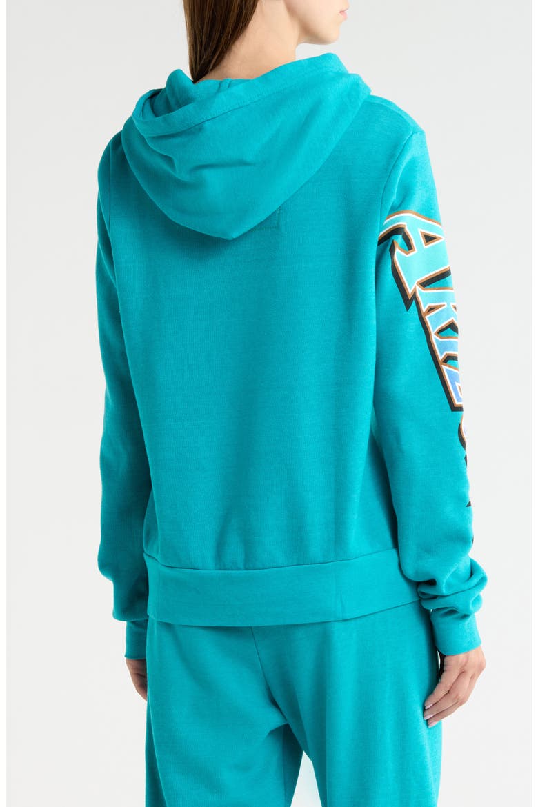 Arizona Diamondbacks Graphic Full Zip Hoodie, Alternate, color, TEAL