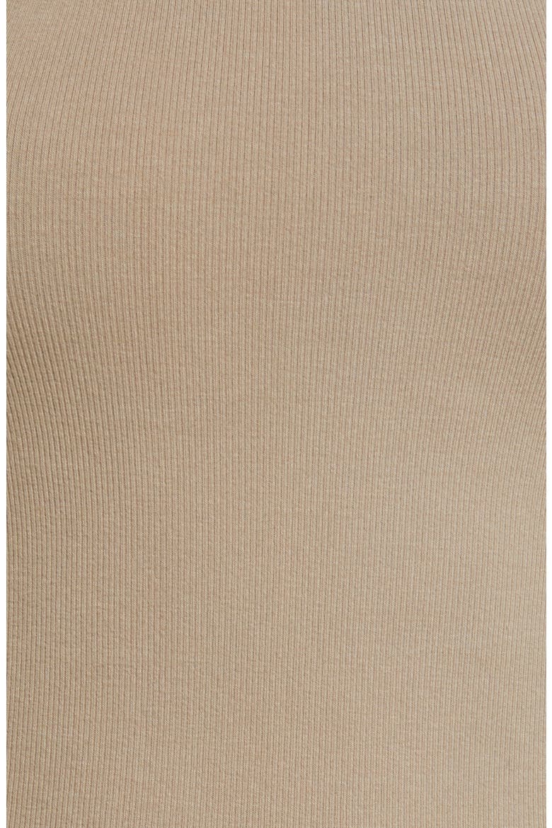 Mock Neck Seamless Bodysuit, Alternate, color, BRINDLE002