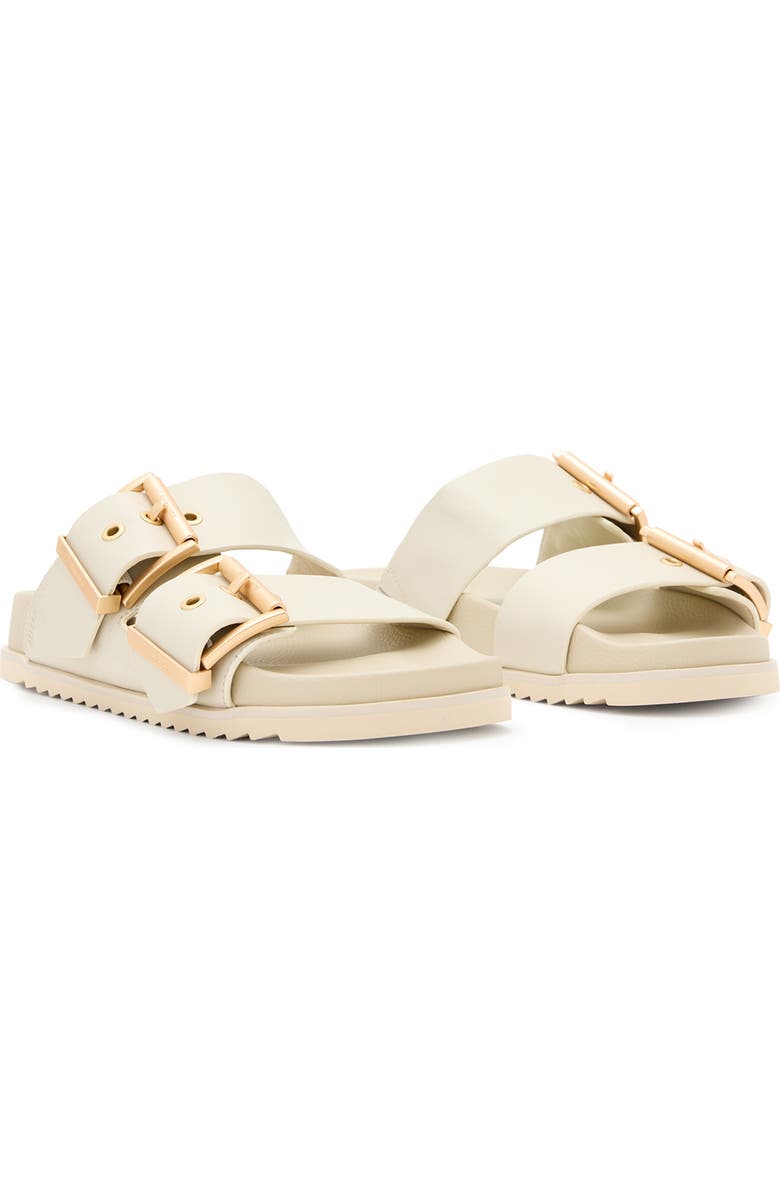 AllSaints Sian Slide Sandal, Main, color, Chalk