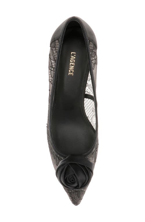 L AGENCE L'AGENCE FOSETTE POINTED TOE PUMP 