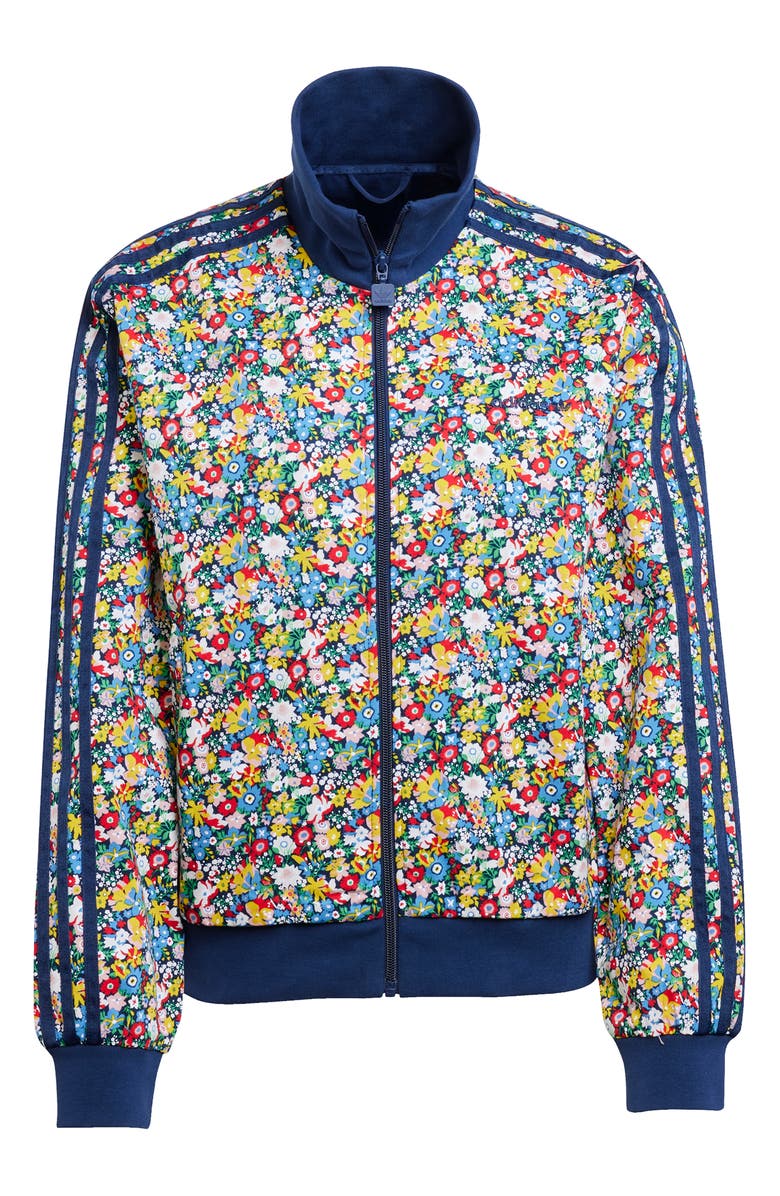 adidas Originals x Liberty London Cotton Twill Track Jacket, Alternate, color,