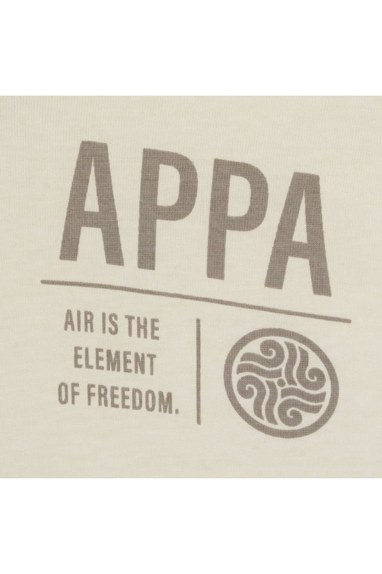 Appa Hooded T-Shirt, Alternate, color, Cream Appa