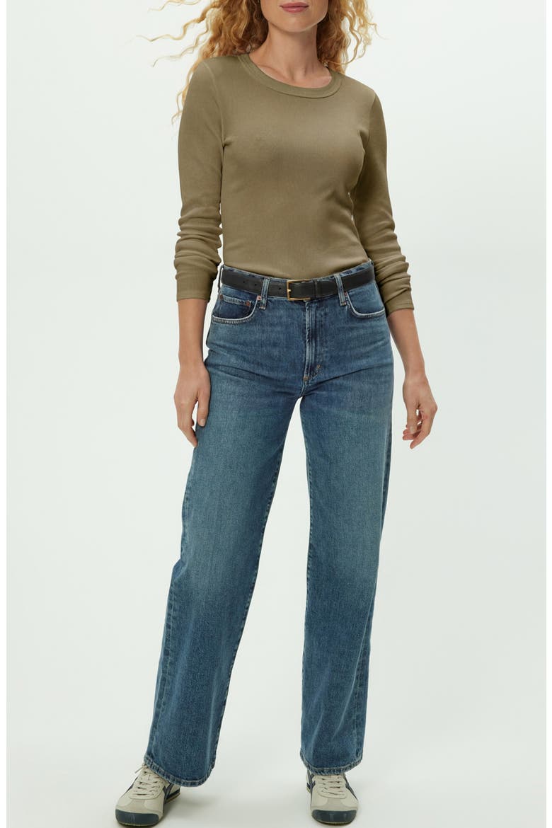 Zola Long Sleeve T-Shirt, Alternate, color, CAPER