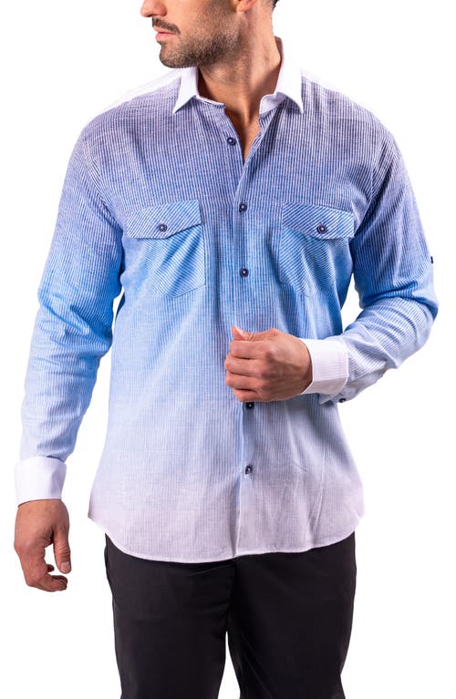 Maceoo Archimedes Resistance Contemporary Fit Button-up Shirt