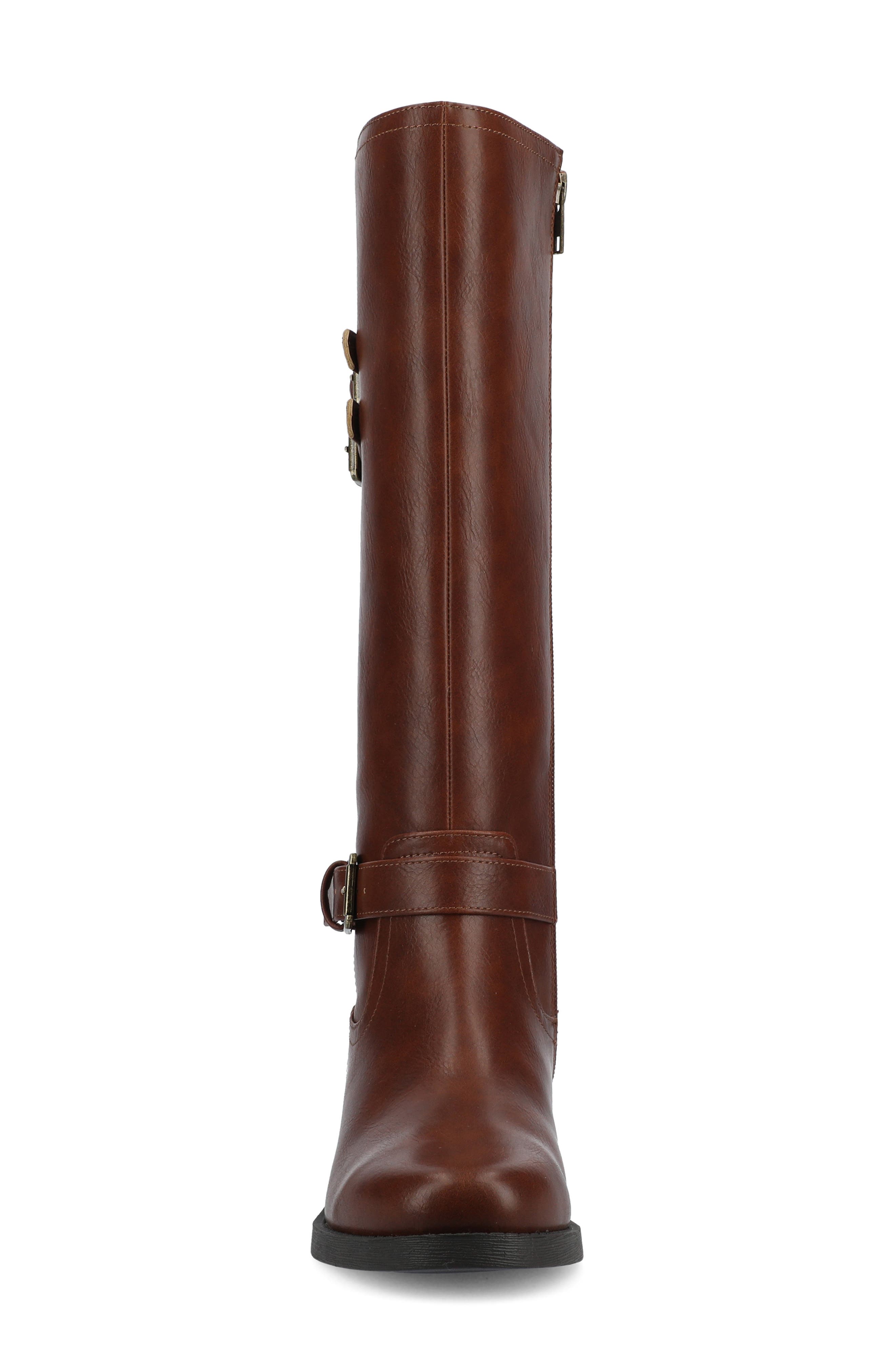 Sonny Knee High Boot, Alternate, color, COGNAC