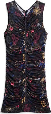 Desigual Graffiti Print Body-Con Minidress